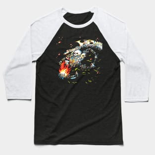 Flame from hell Baseball T-Shirt